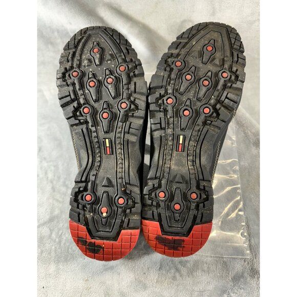 Tommy Hilfiger Shoe mens 10.5M Black Leather Slip On Sneaker Low Back - Picture 5 of 16